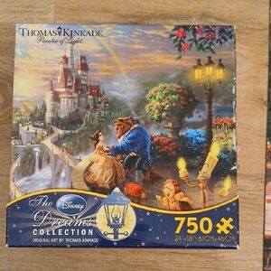 Thomas Kinkade Disney Dreams Collection Puzzle Beauty & The Beast